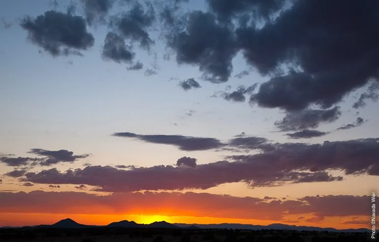 The sounds—and silence—of the Preserve offer the perfect accompaniment to the dazzling descent of the sun over the western mountains.