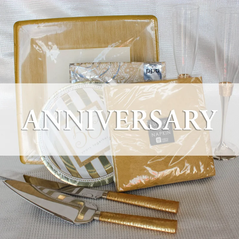 Anniversary party Supplies