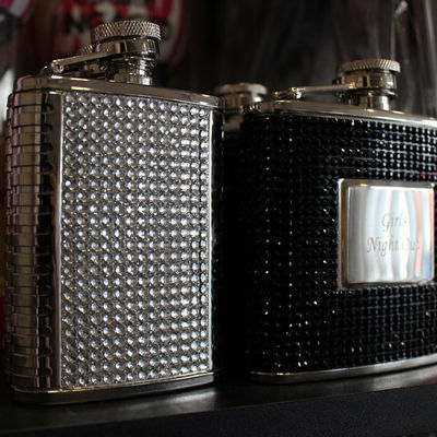 Rhinestone Flasks