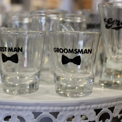 Groomsman Shot Glass