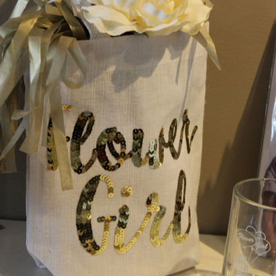 Flower girl tote