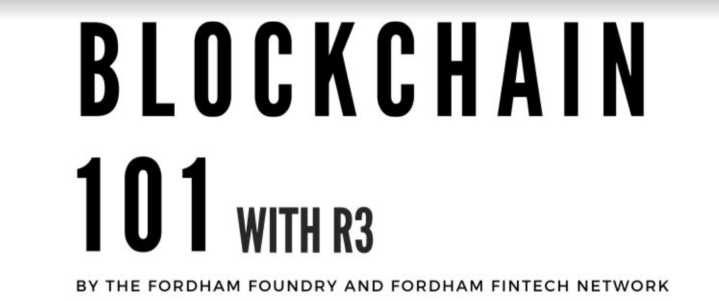 Blockchain 101 with R3's George Calle
