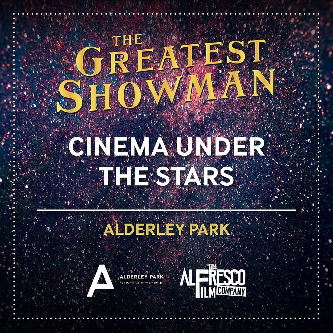 📢 This is the Greatest Show 🎪🎵
'Cinema Under the Stars' is back at Alderley Park with a screening of #thegreatsetshowman and we're SO excited🍿⁠✨
⁠
📽️ The screening on Saturday 17th June, in partnership with @alfrescofilmco , will see the Park tr