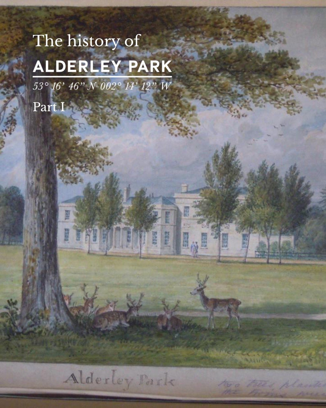 Starting our new heritage series, taking a deep dive into the history of Alderley Park 🌳⁣
⁣
In this part, we look into the formation of the Alderley Park estate - from its roots in the Domesday Book of 1087 to its development by the Alderley Stanley