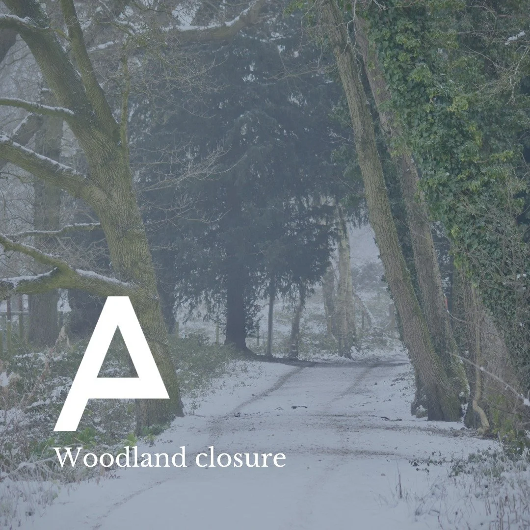 A note about our walking routes, Friday 3rd October 🌬️⁣
⁣
Our woodland and parkland paths will be closed from 3pm on Friday 3rd October until 4pm on Monday 6th October due to the strong winds predicted over the weekend. We request that no one attemp