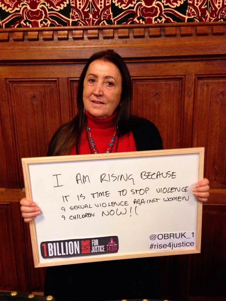 Lynne rising at the House of Commons 