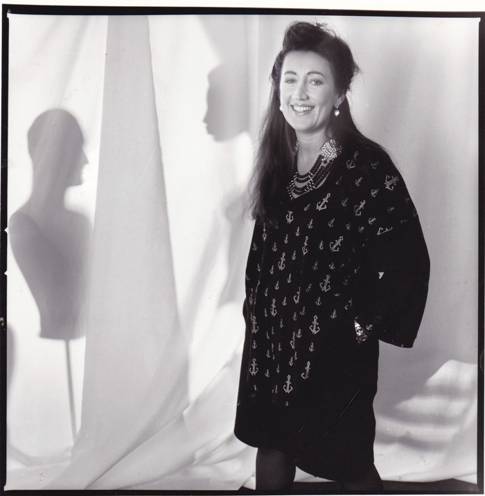 Lynne posing in BodyMap