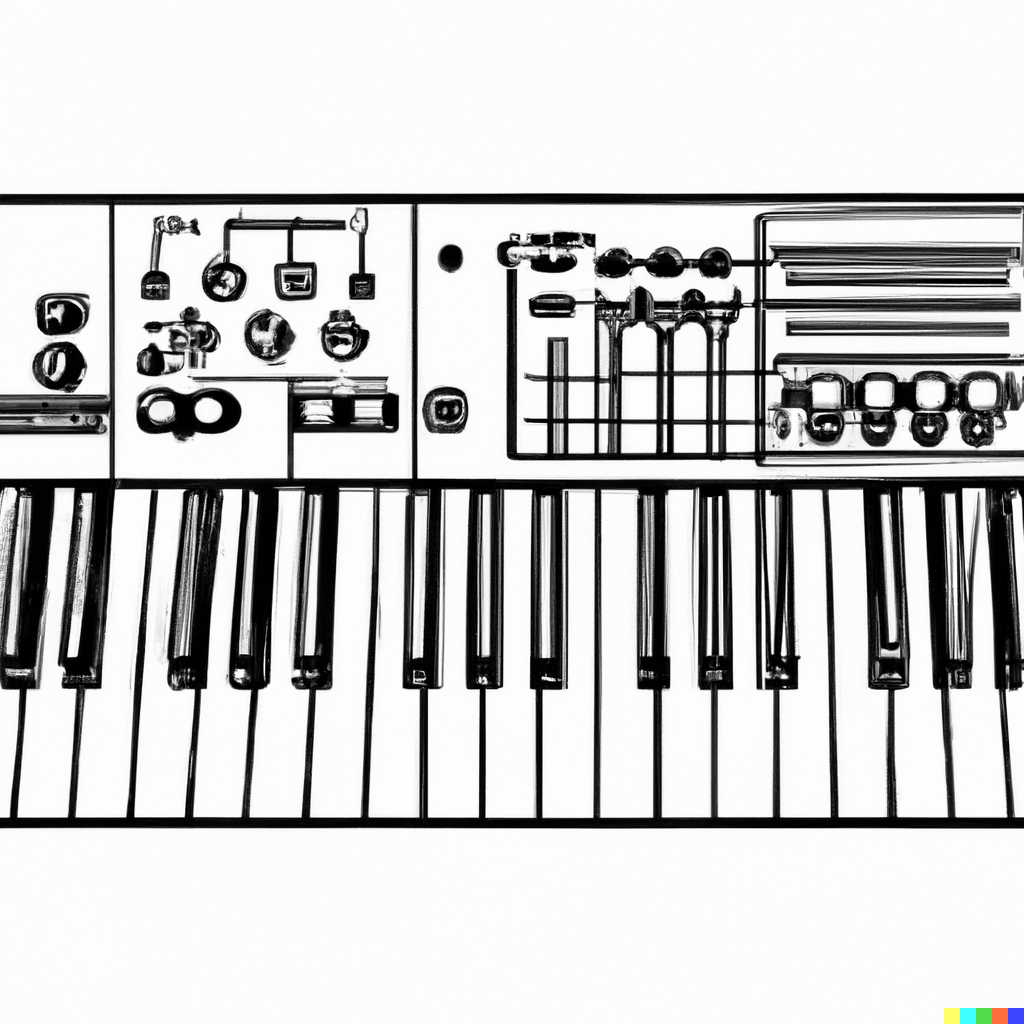 DALL·E 2023-03-17 17.15.28 - an outline illustration of a Moog Minimoog synthesizer in black and white.png