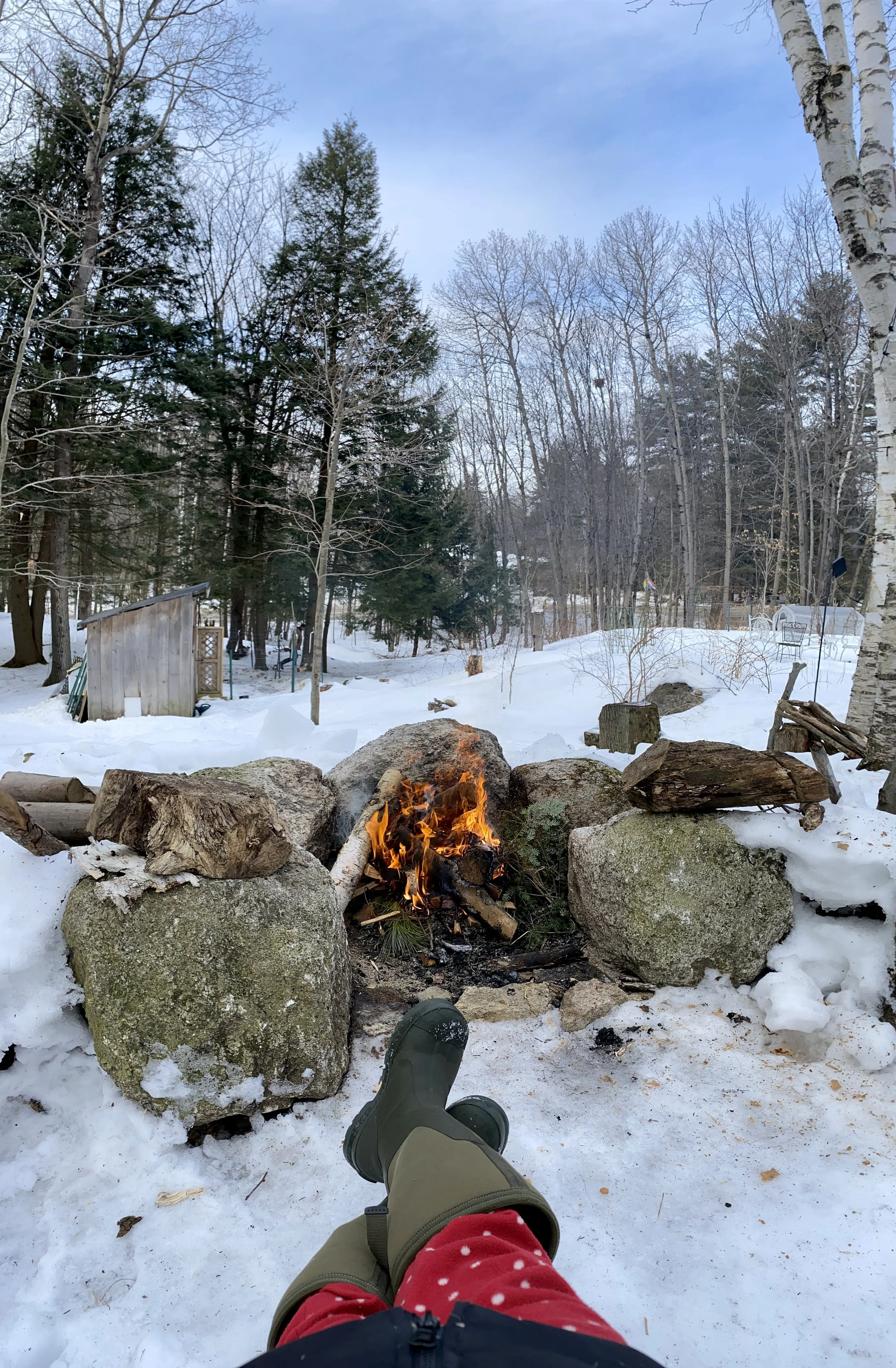 My Year of Fire Pit Living