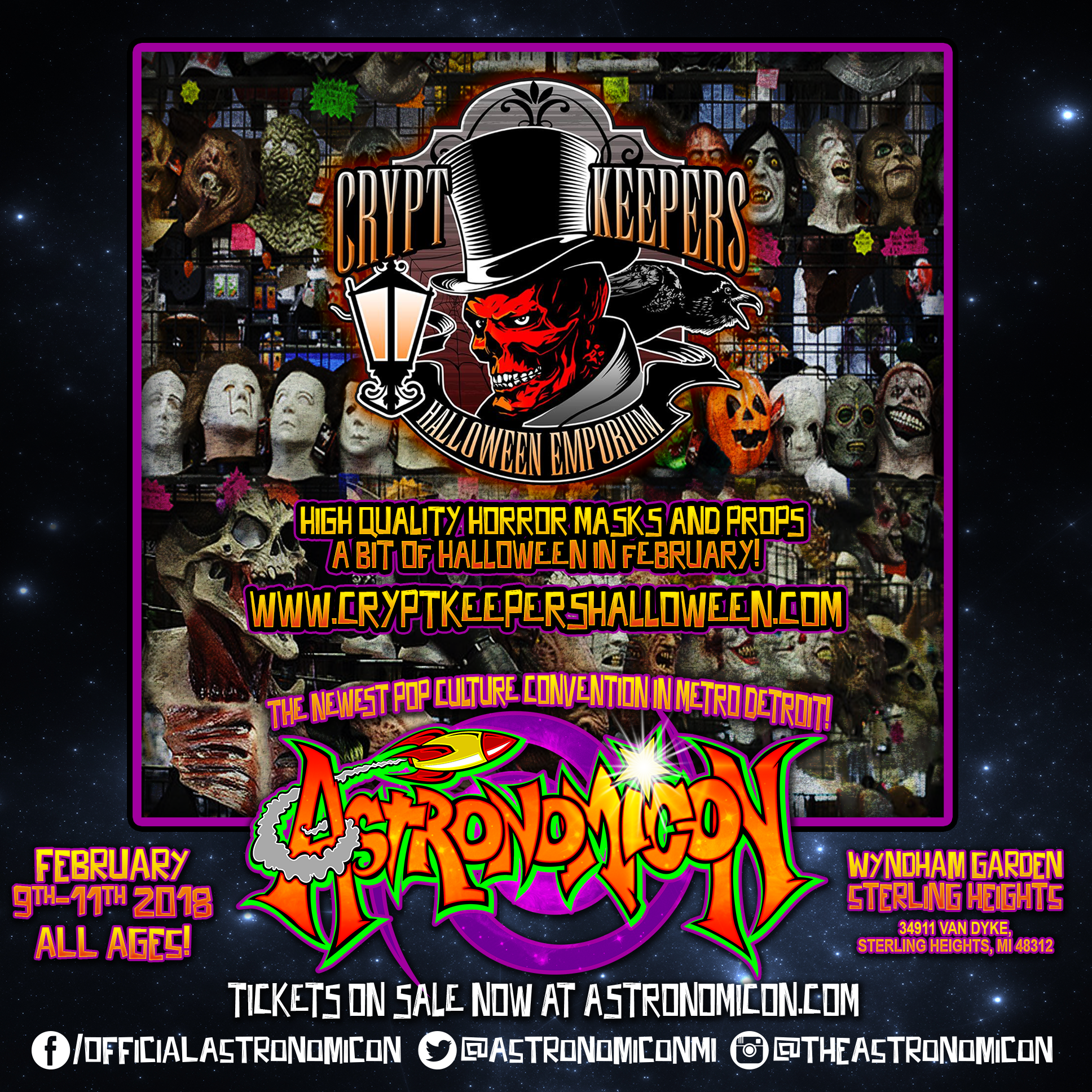  Crypt keepers halloween emporium - https://www.cryptkeepershalloween.com/