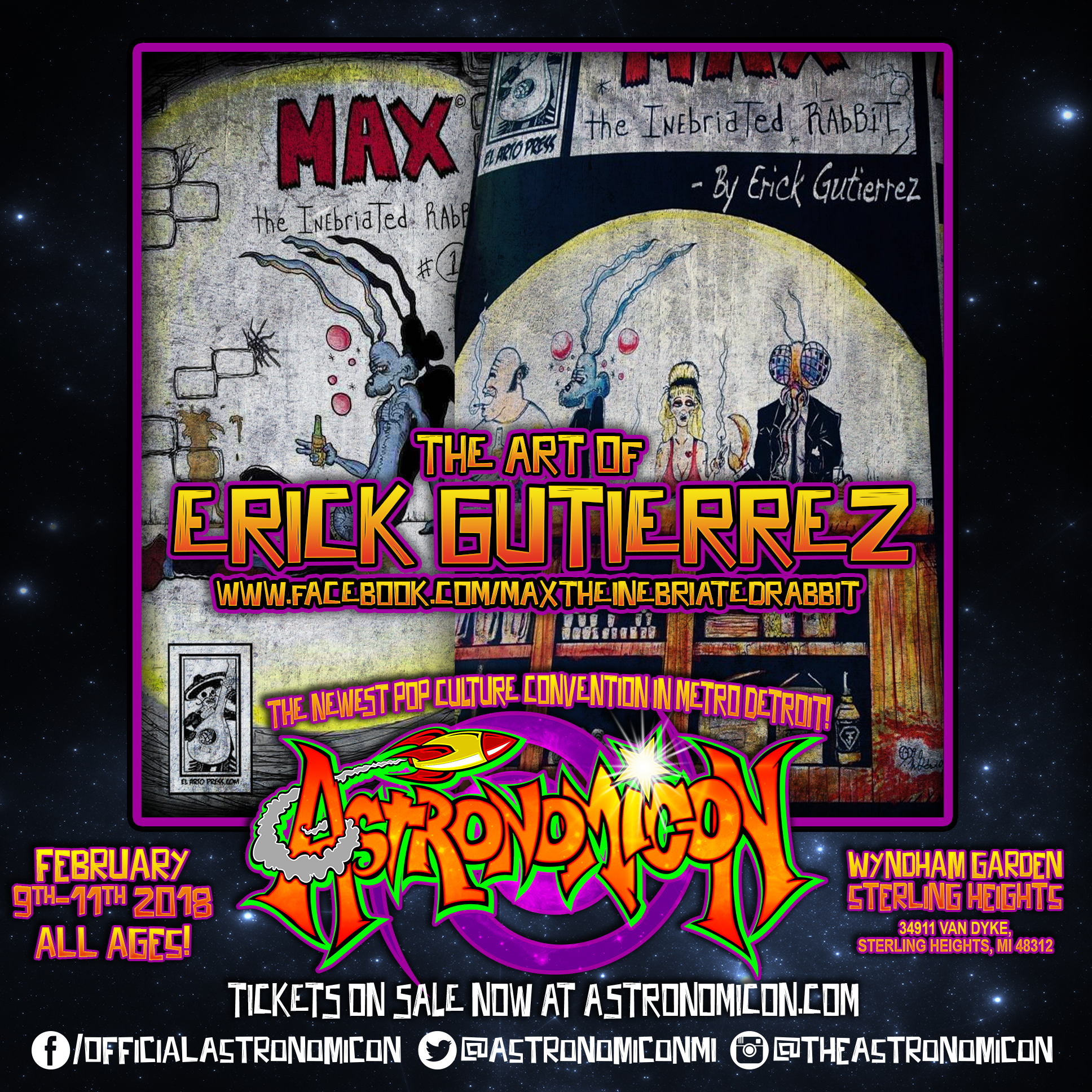 Erick Gutierrez - https://www.facebook.com/MaxtheinebriatedRabbit/