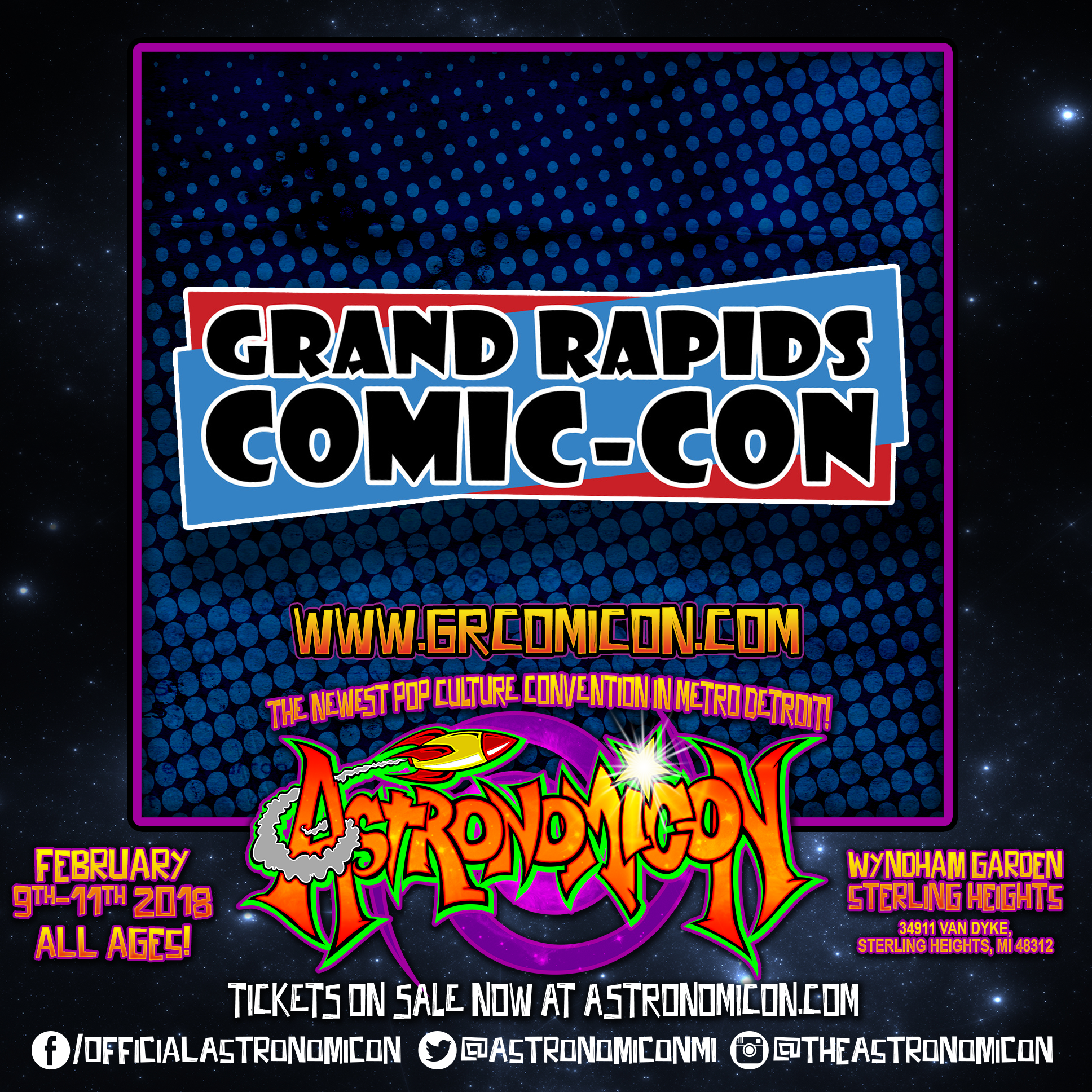 Grand Rapids Comic Con - http://www.grcomiccon.com/