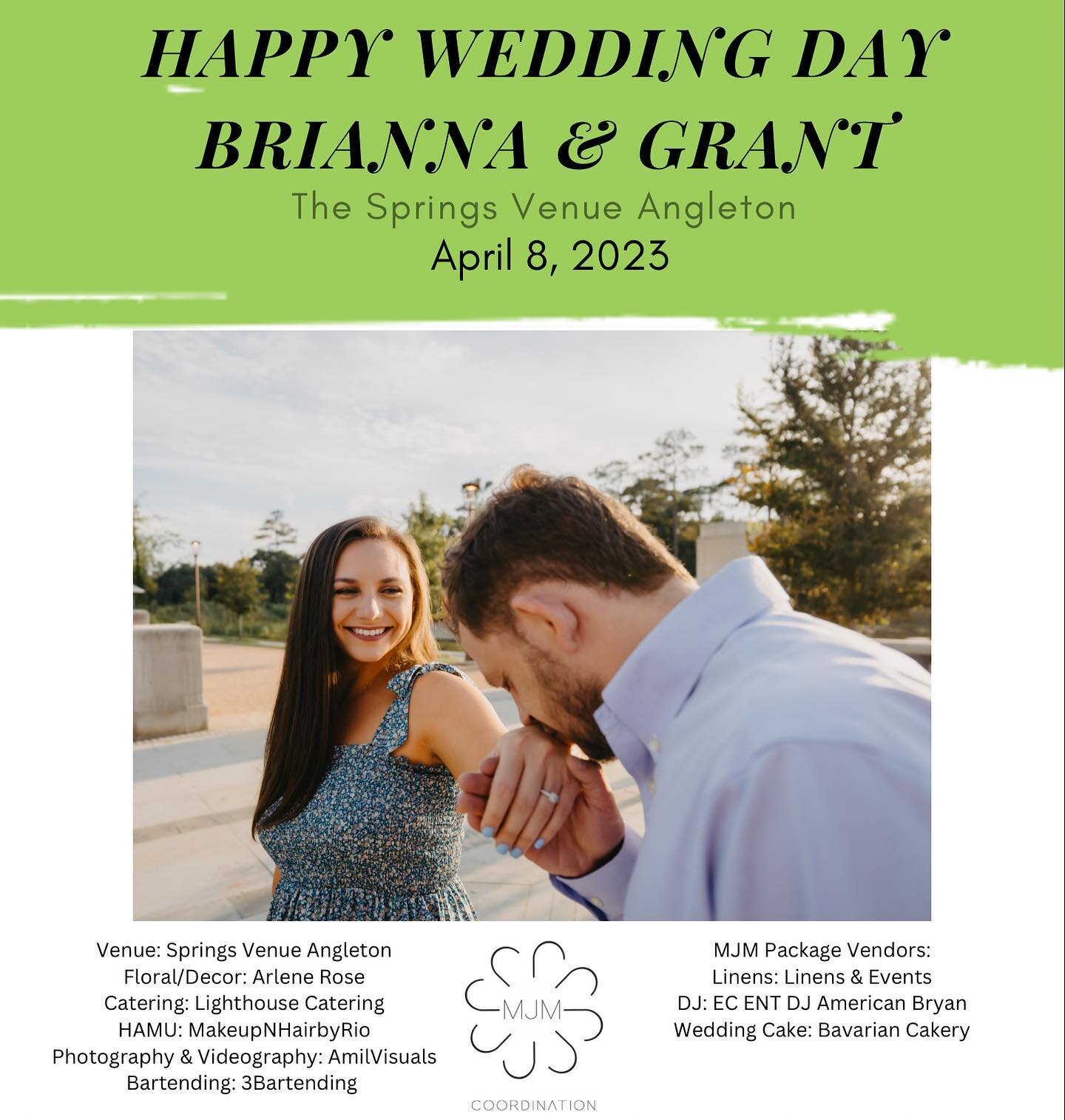 Happy Wedding Day! 🤗😎😍
