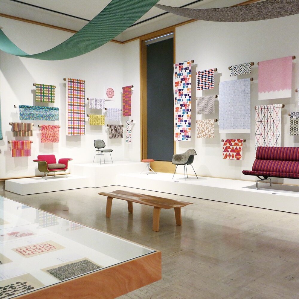 View of the exhibition ‘Alexander Girard: A Designer’s Universe’ as installed at Cranbrook in 2017; now on view at the Palm Springs Art Museum until March 1, 2020.