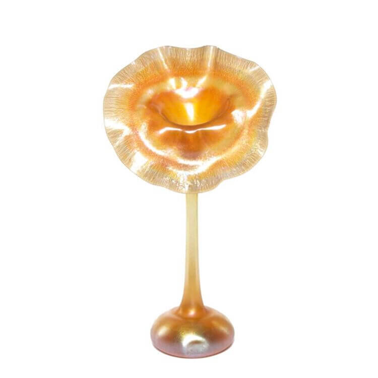 Tiffany glass Jack in the Pulpit Vase.jpg