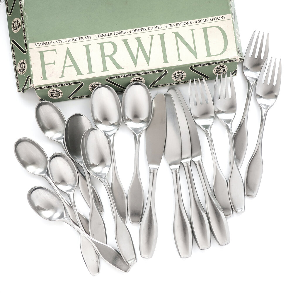 Dansk Fairwind Stainless Flatware Starter Set with Box - 16 pieces — Jeni  Sandberg