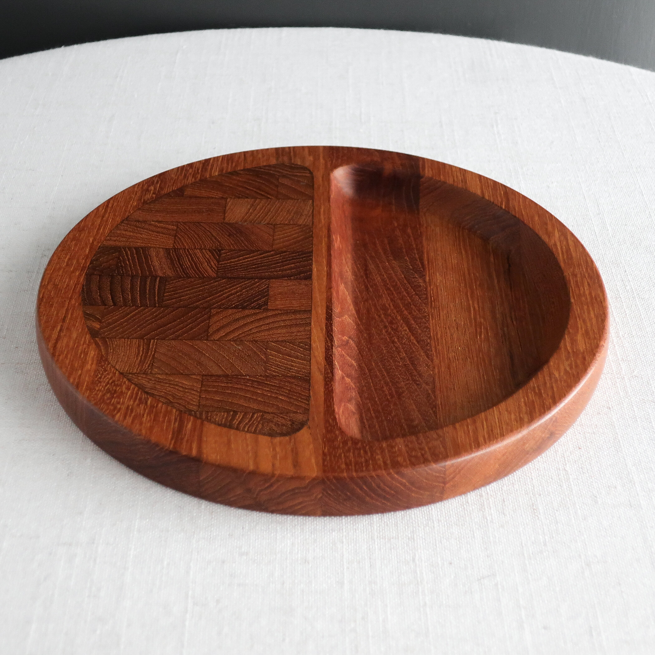 Vintage JHQ Dansk Teak Wood Pie Shaped Cheese Board **3 Available** 