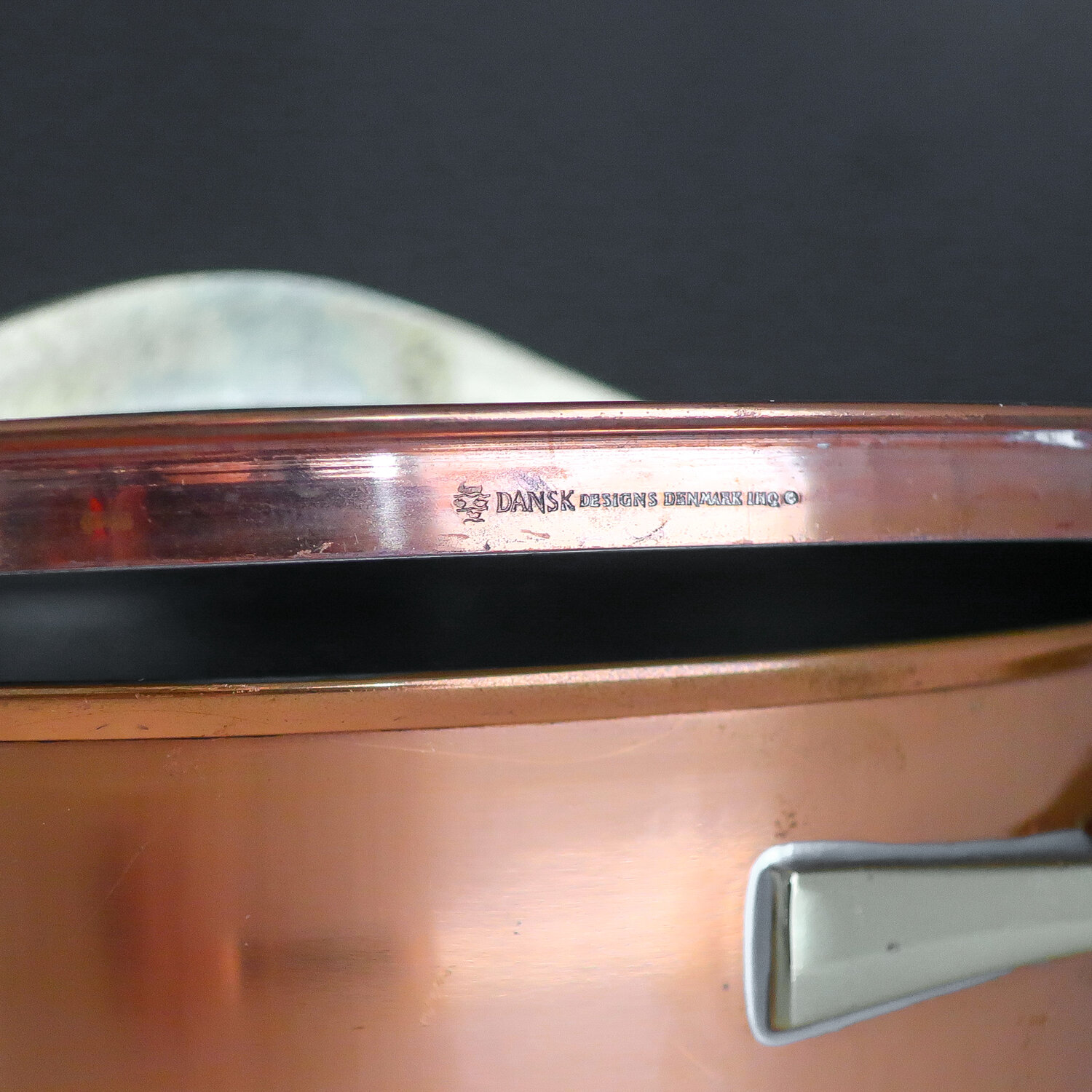 Vintage Dansk Copper Saucepan, circa 1960 - Large 3.5 Quart — Jeni