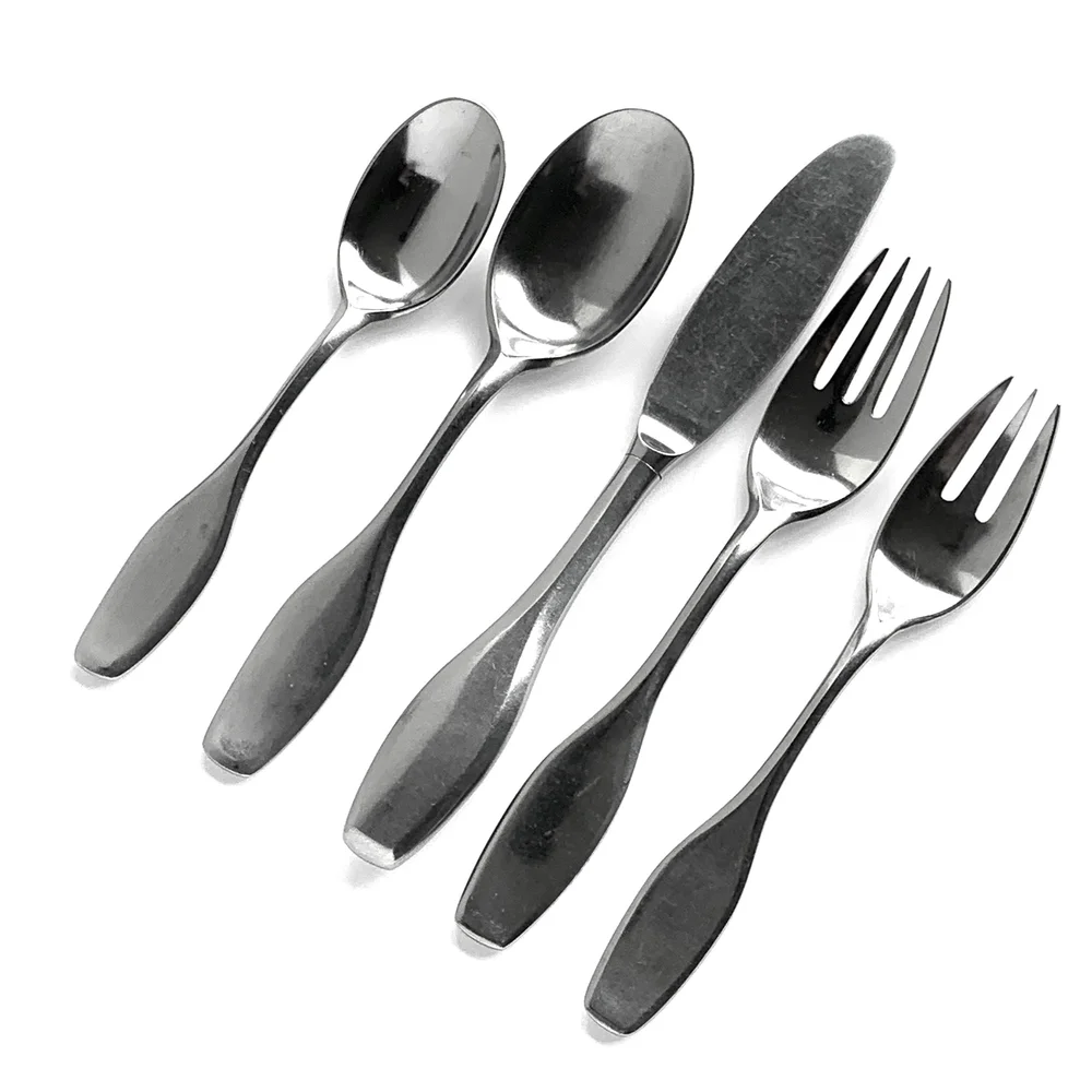 Dansk Sprogbrug & Dansk udtale セット Dansk Fairwind Stainless Flatware Starter Set with Box - 16