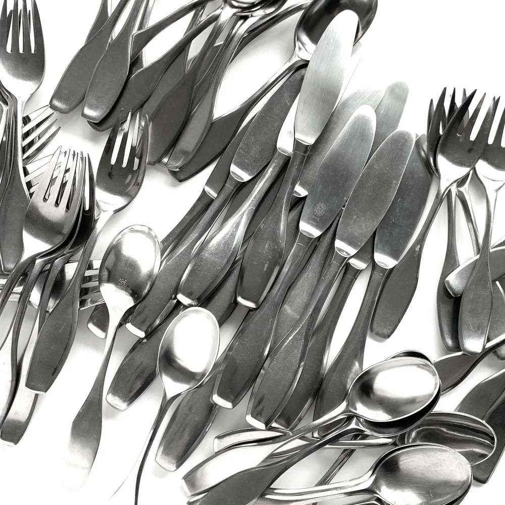 Dansk Stainless Steel Fairwind Flatware Set - Service for 12