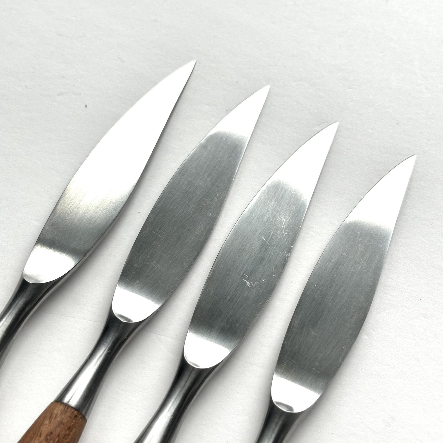 Vintage Dansk Fjord Fruit Knives - Set of Four in Original Box
