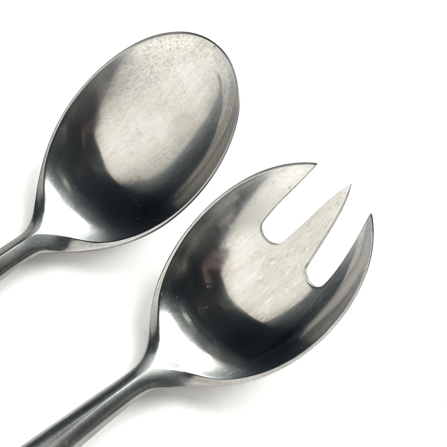 Vintage Dansk Fjord Serving Set - Spoon Fork Spork Teak Wood