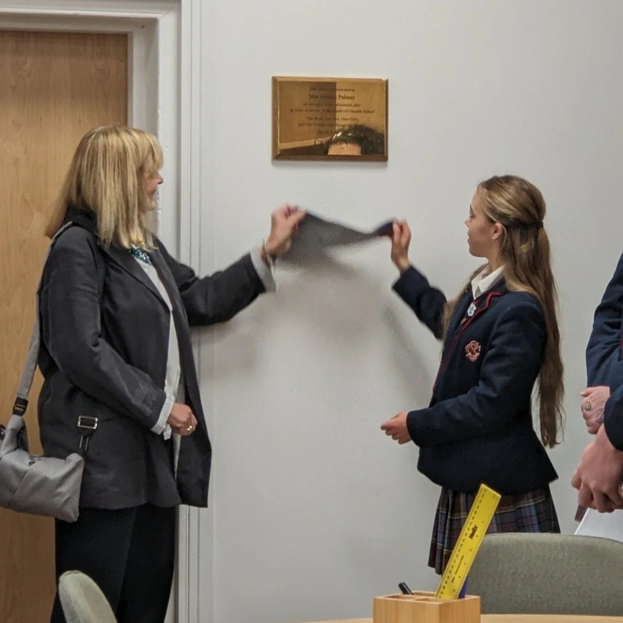 Friday 3rd October we officially opened our dedicated library &quot;The Joanna Palmer Library&quot;.

Please see a snippet of a few words from one of our Y11 pupils Frances, Library Prefect - Last week, we were lucky enough to open the new Joanna Pal