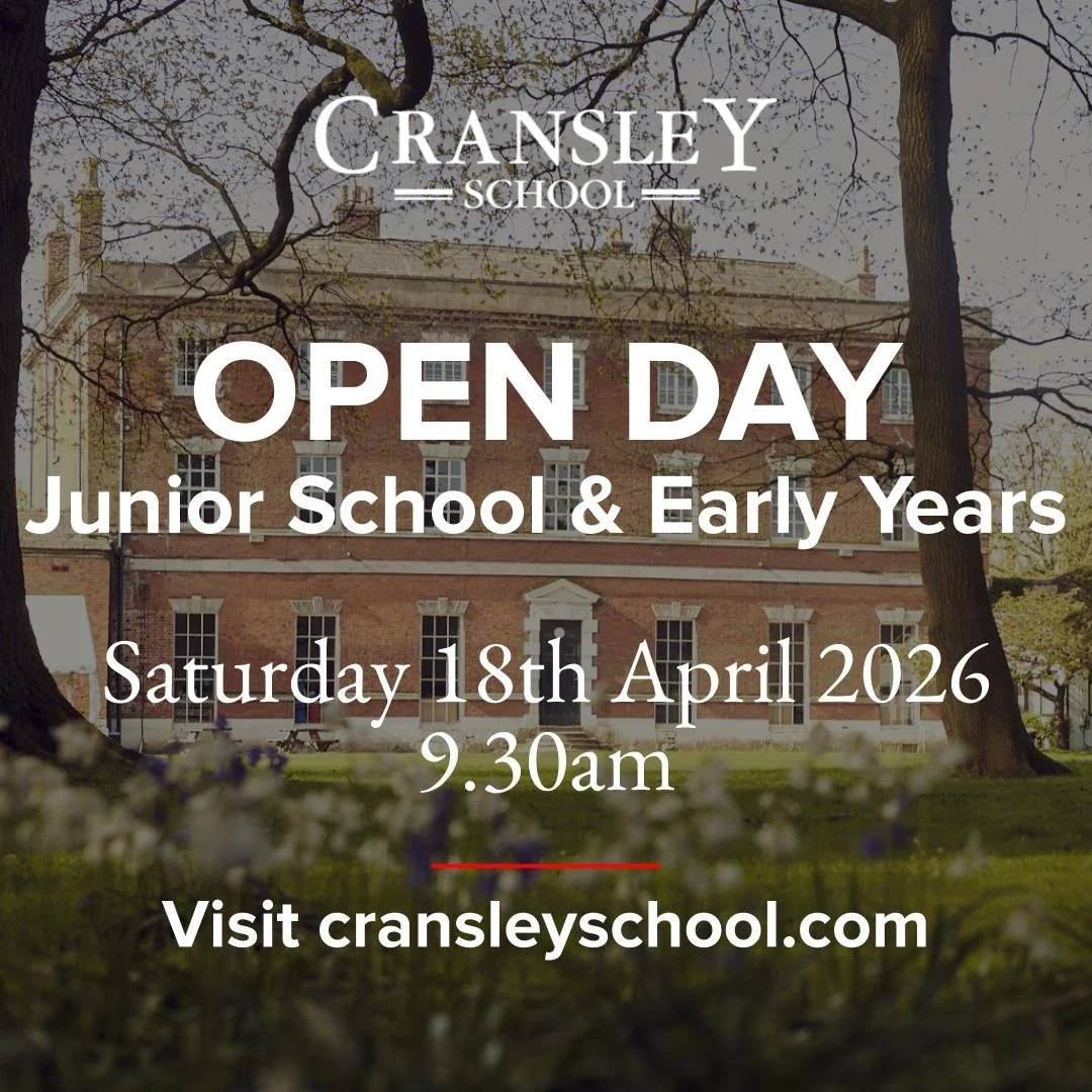 Following an exceptional period of interest in our Senior School, we are pleased to open our doors for those parents of Junior School/EYFS pupils for September 2026.

The response to our recent intake confirmed that families truly value the 'Cransley
