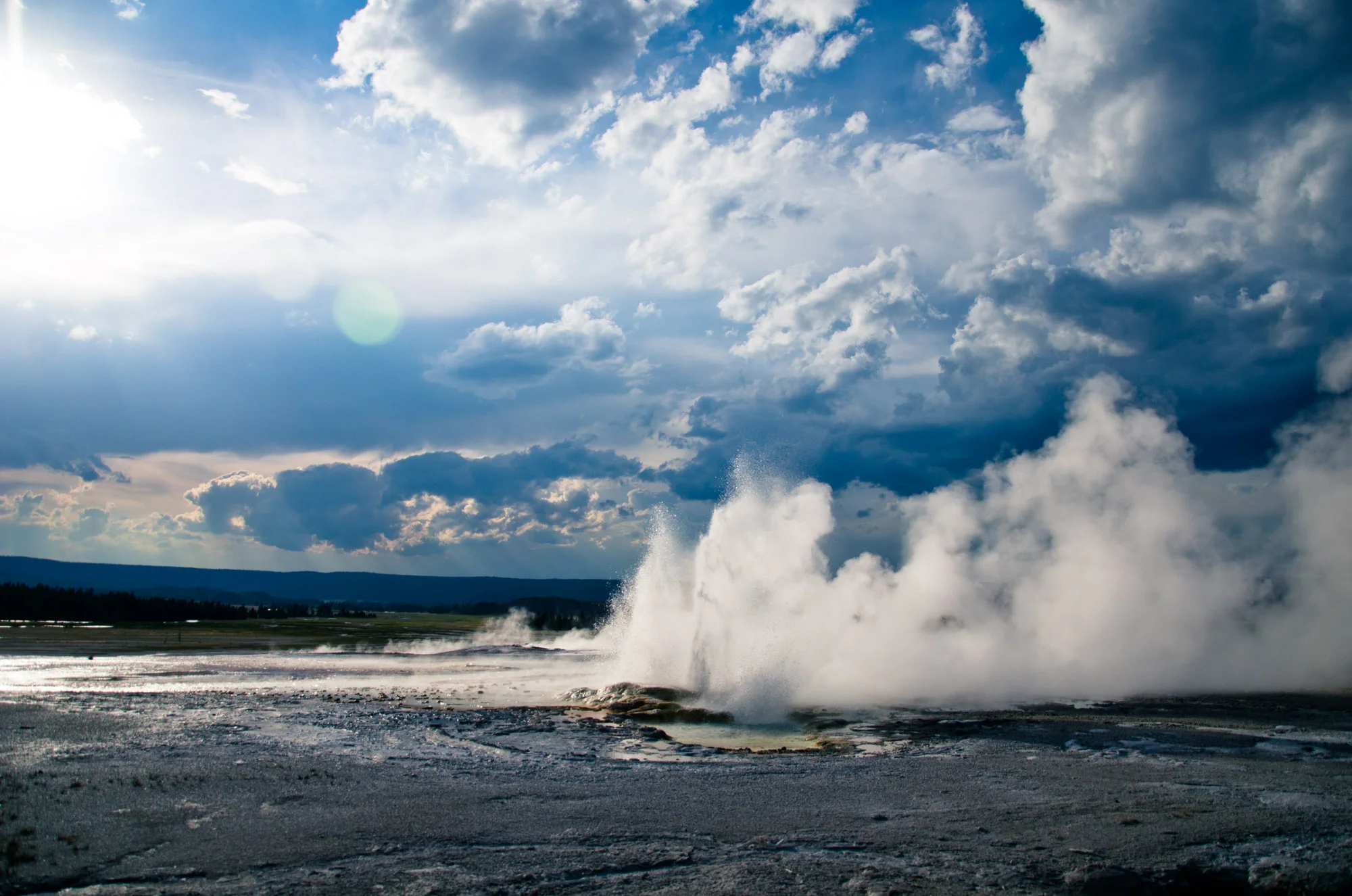 Geyser Eruption