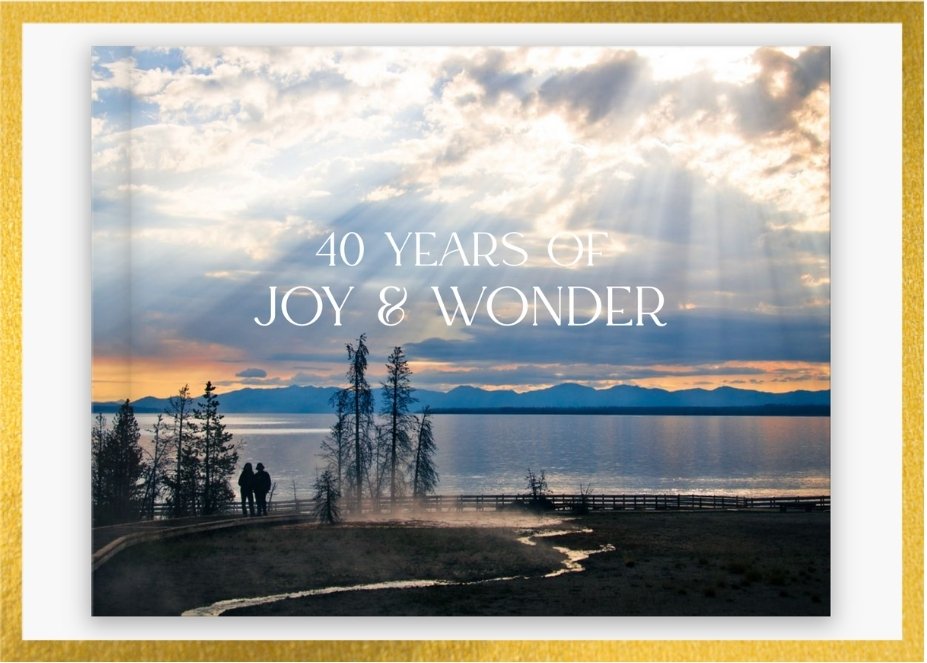 40th Anniversary Memory Book 📸