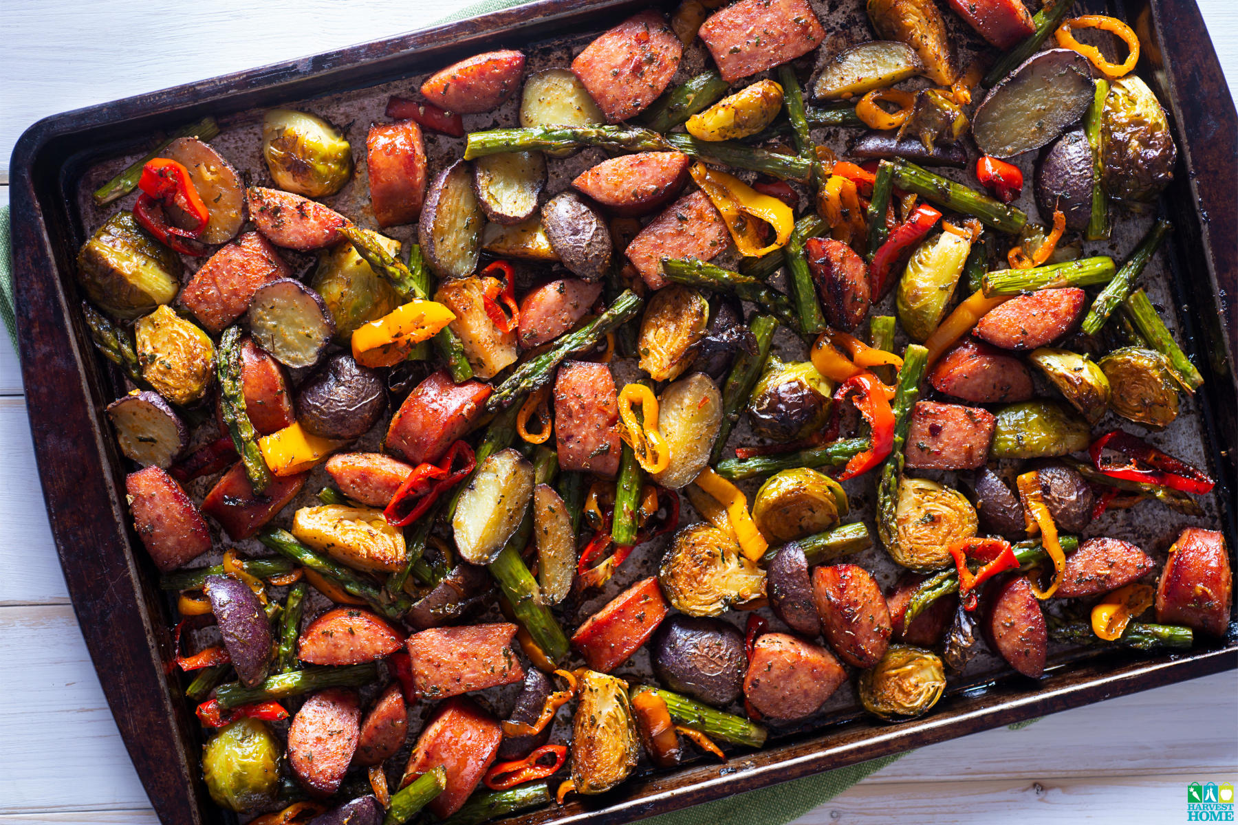 A Rainbow of Taste; Pan-Roasted Vegetables