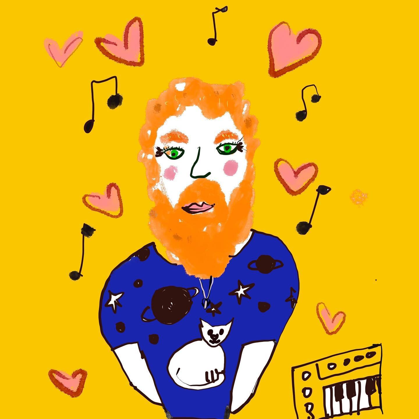 Love you all! Swatkins & The Positive Agenda livestream this Thursday at 8pm PDT. Head to the “Swatkins” artist page on fbook for details. Artwork by @mooreamasa 💖