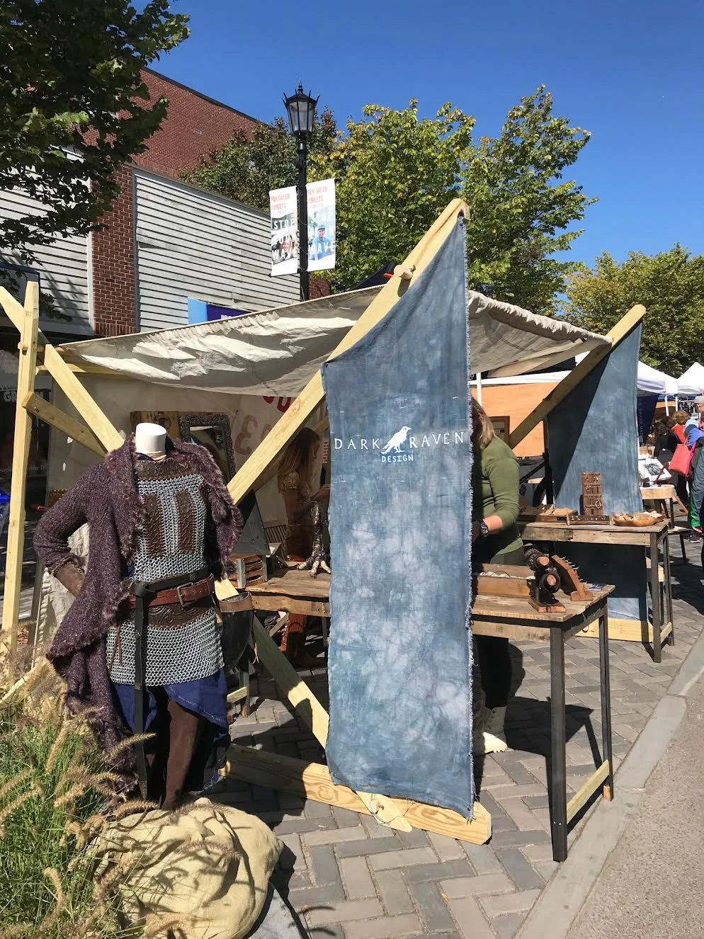 Custom Built Vendor Tent