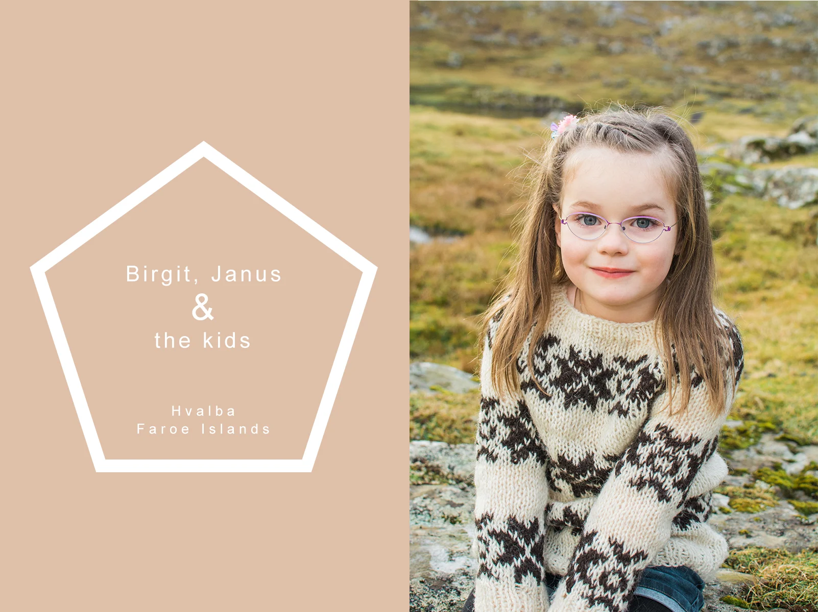 Birgit, Janus and the kids