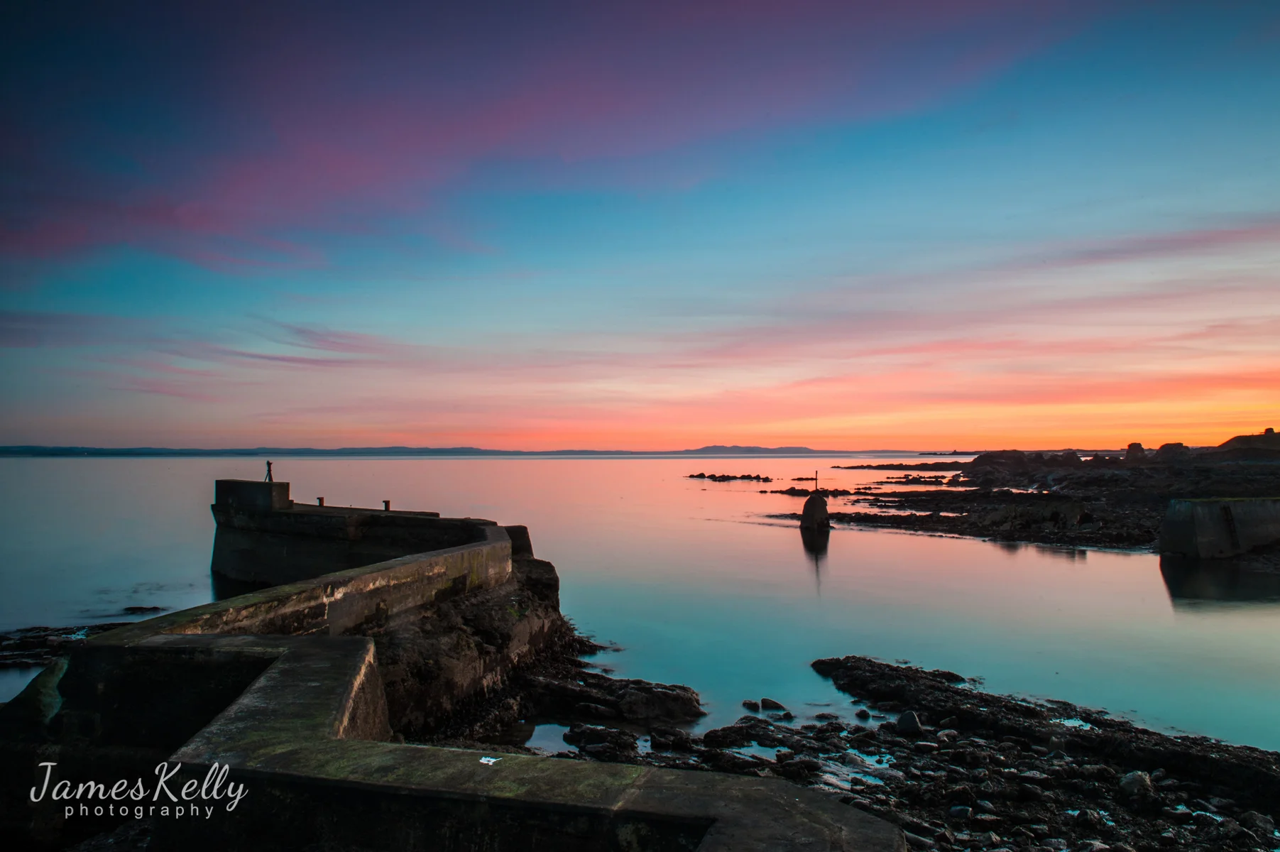 Sunrise over St Monans