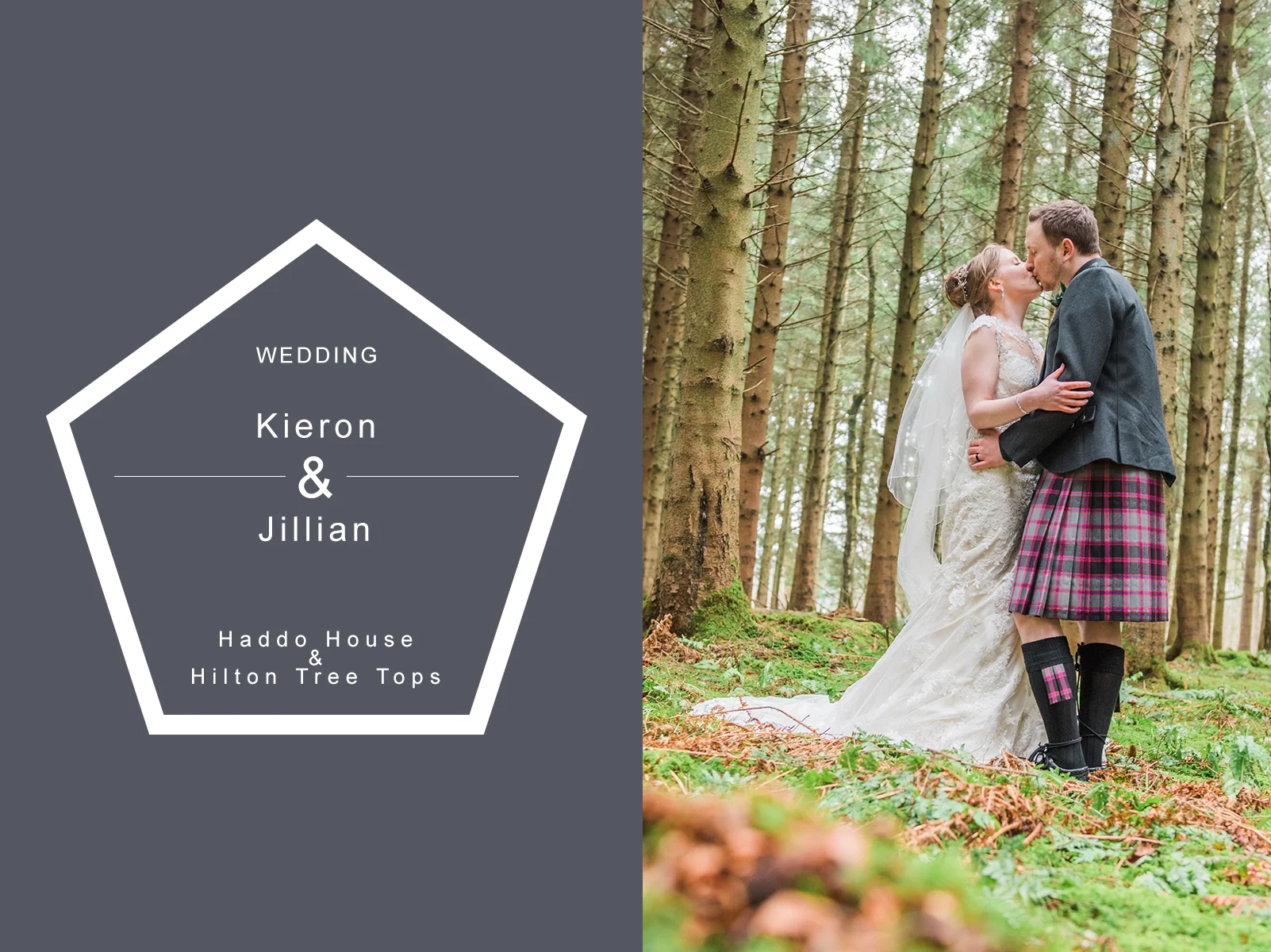 A woodland Walk: Jillian And Kieron