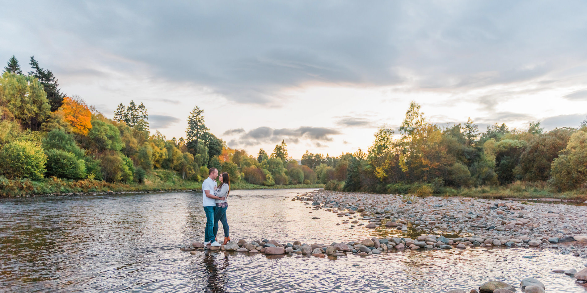Greig & Katie's River Dee Engagement