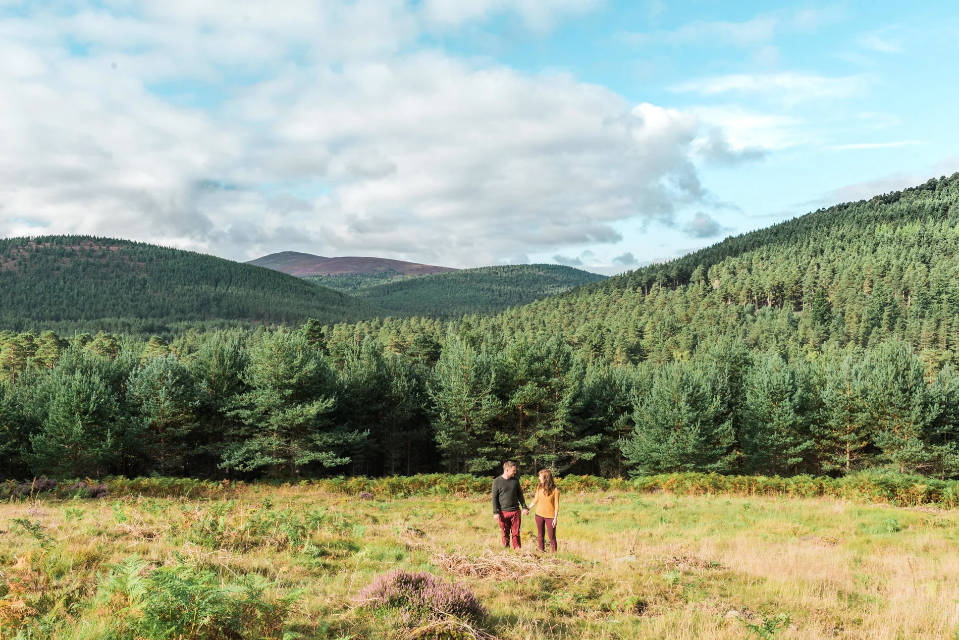Iain & Carly's Glen Tanar adventure