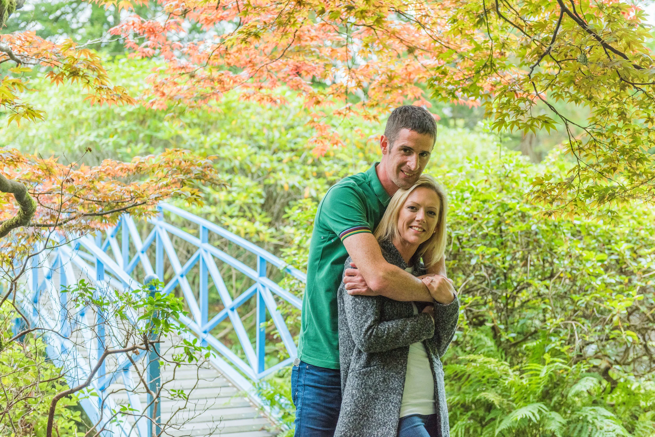 Liam & Caroline family trip to Johnstone Gardens