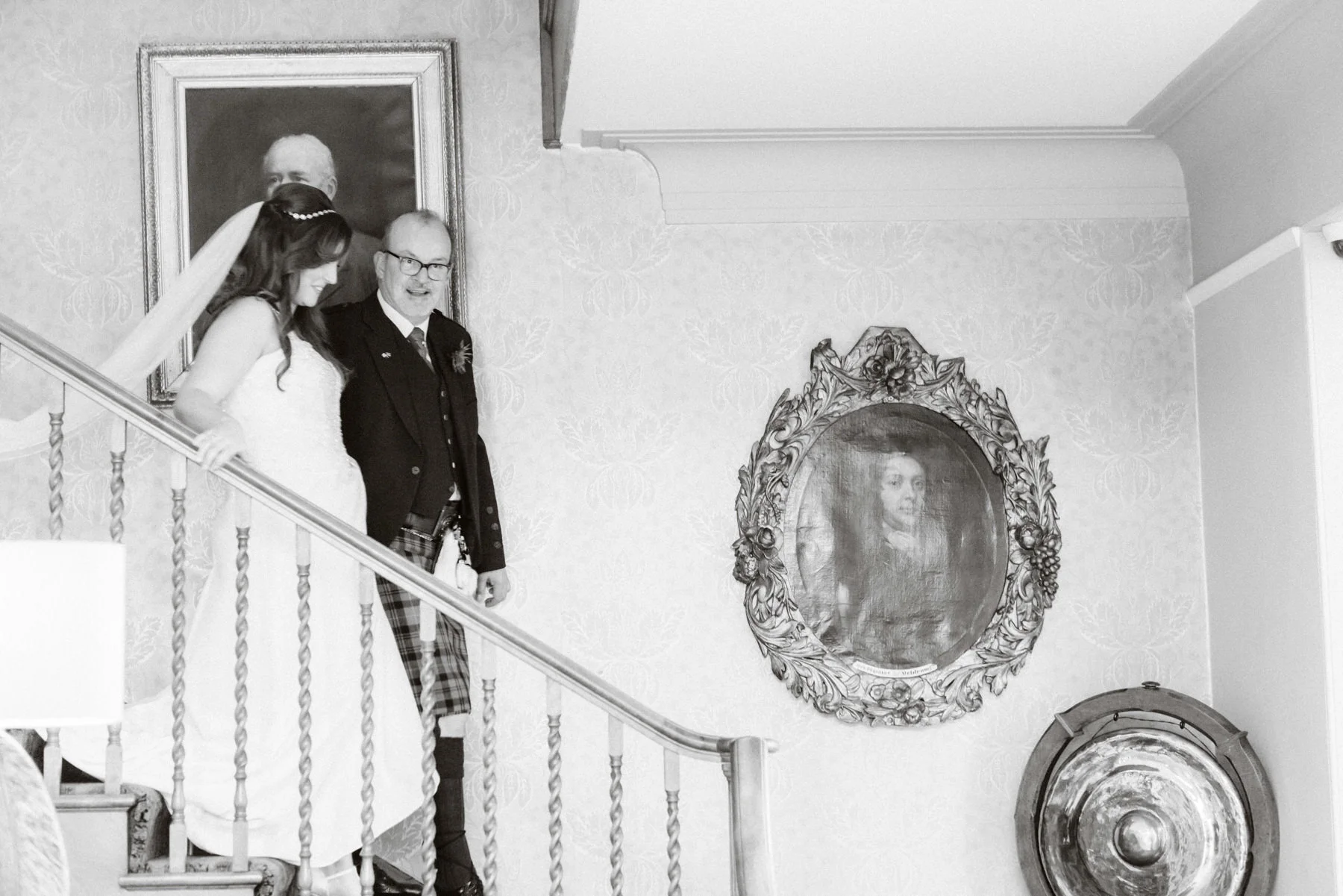 Greg &amp; Rachel, Meldrum House Hotel