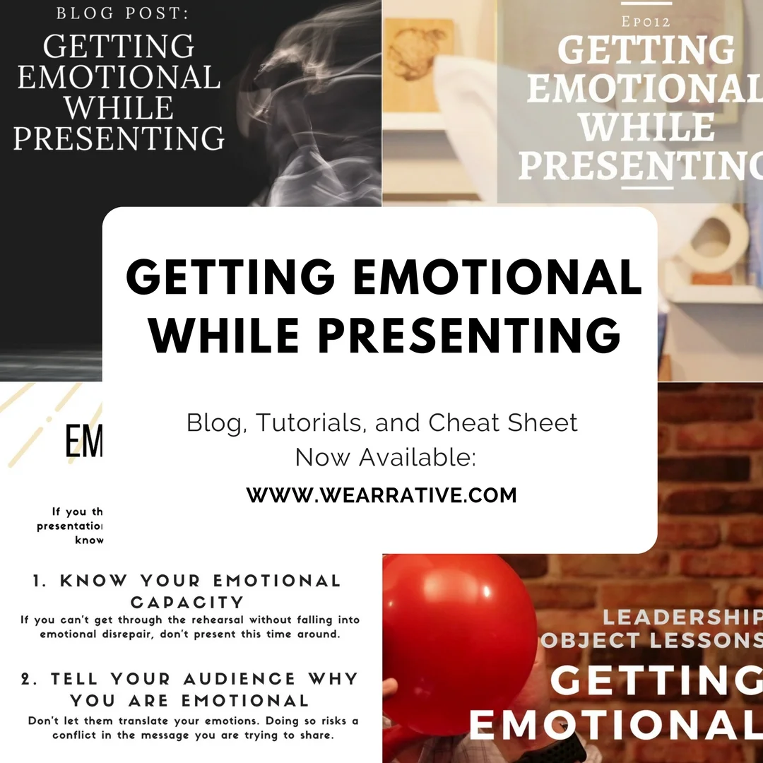 Summary: Getting Emotional While Presenting