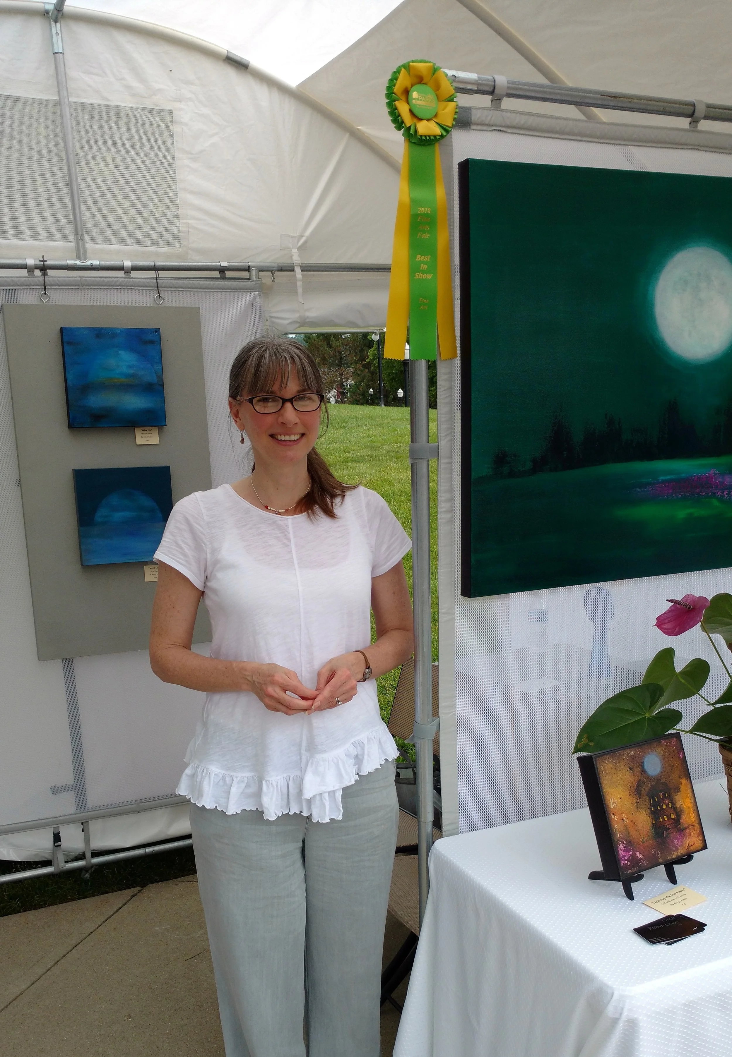 First Prize for Fine Art at the Village Green Fine Arts Fair