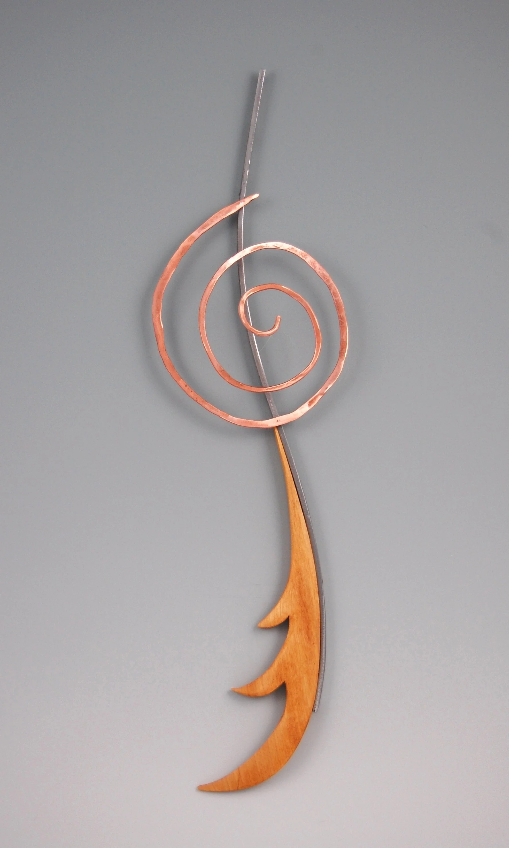  Copper, Steel, and Wood  Sold 