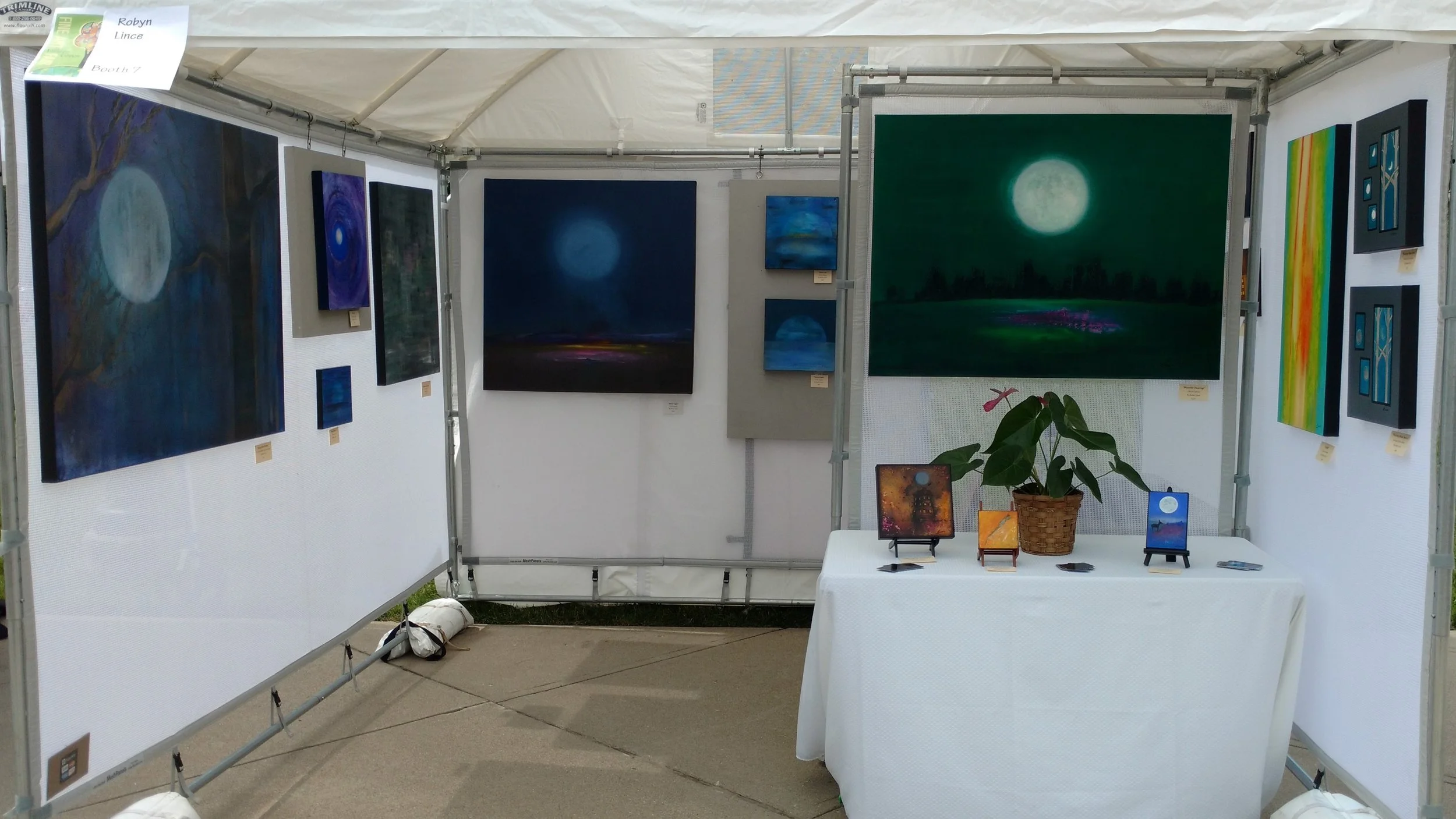 Moonscapes at the Village Green