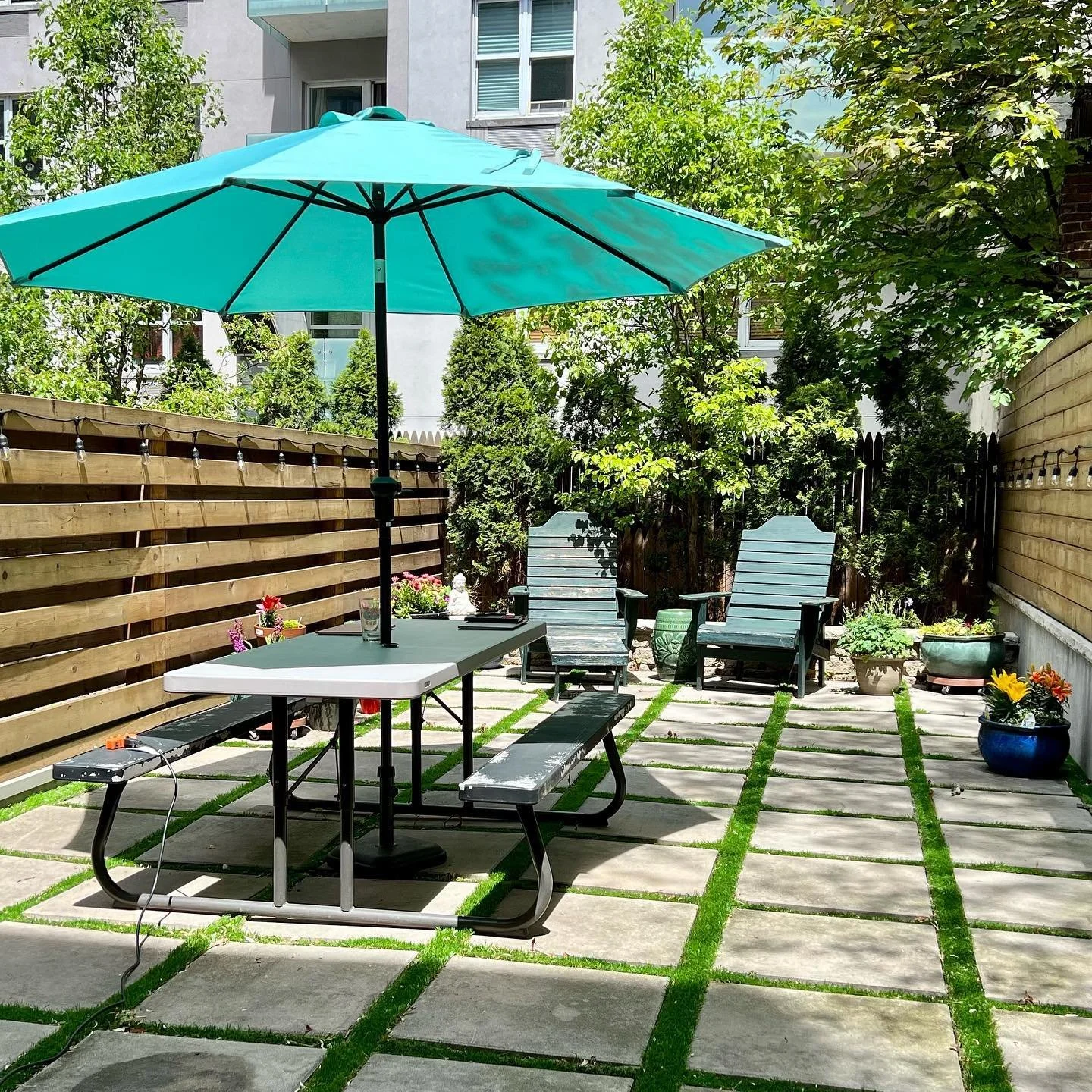 Work from home setup is feeling so good today. The birds are tweeting and the bees are buzzing. #spring #springflowers #nyc #workfromhome #remotework