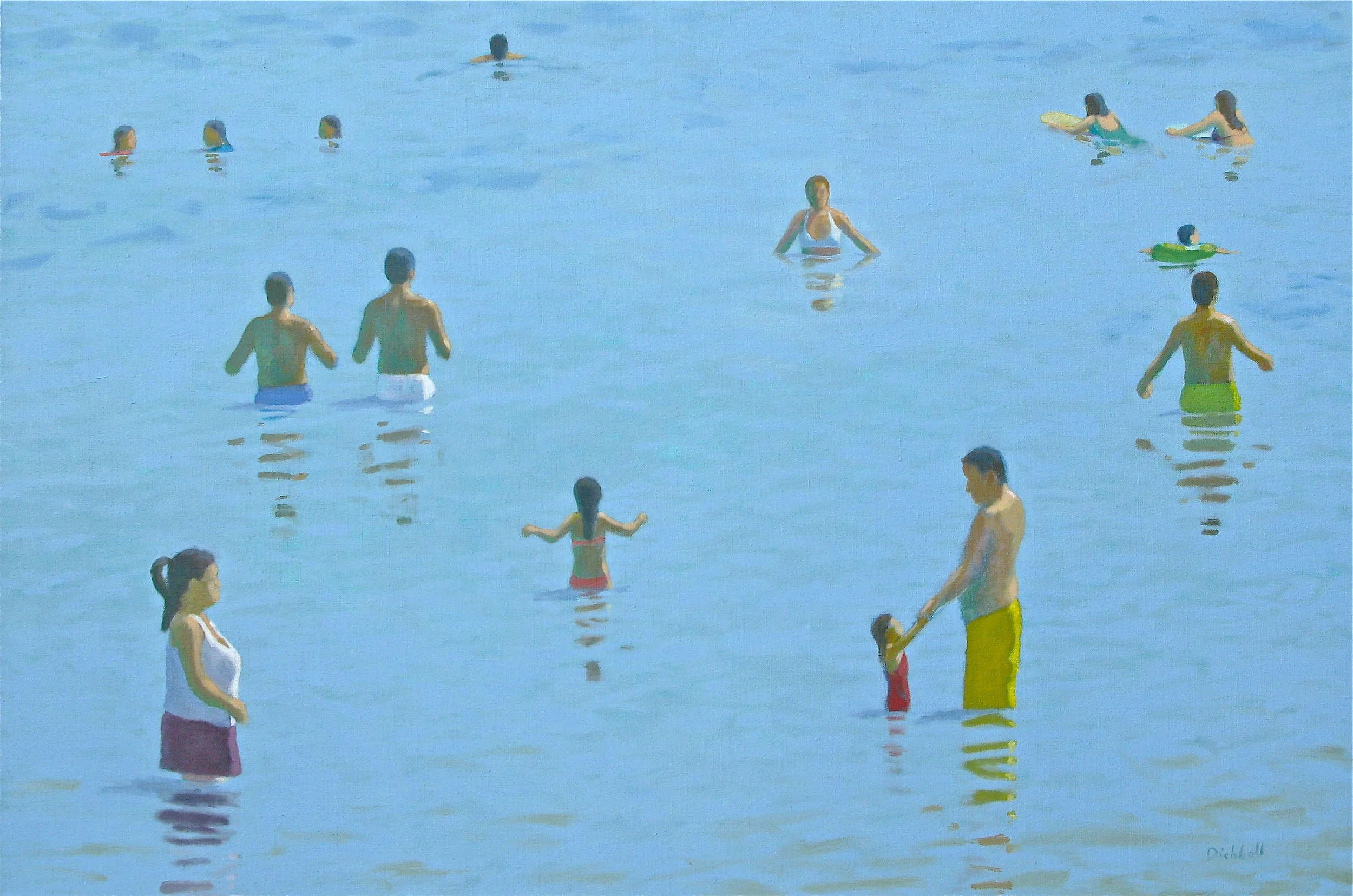 Being There – 28 × 42 – oil