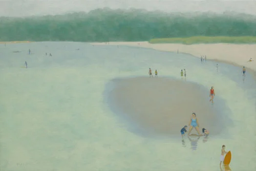 Sandbar (2013) – oil on linen – 24 x 36