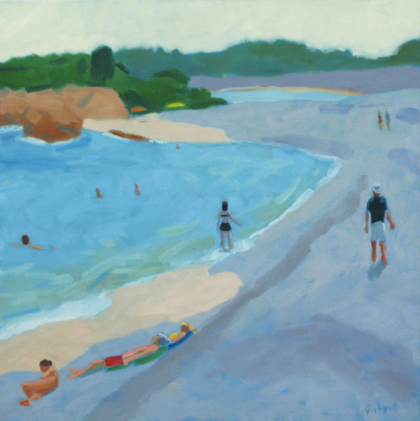 Cape Hedge South - 25 x 25 - oil on linen