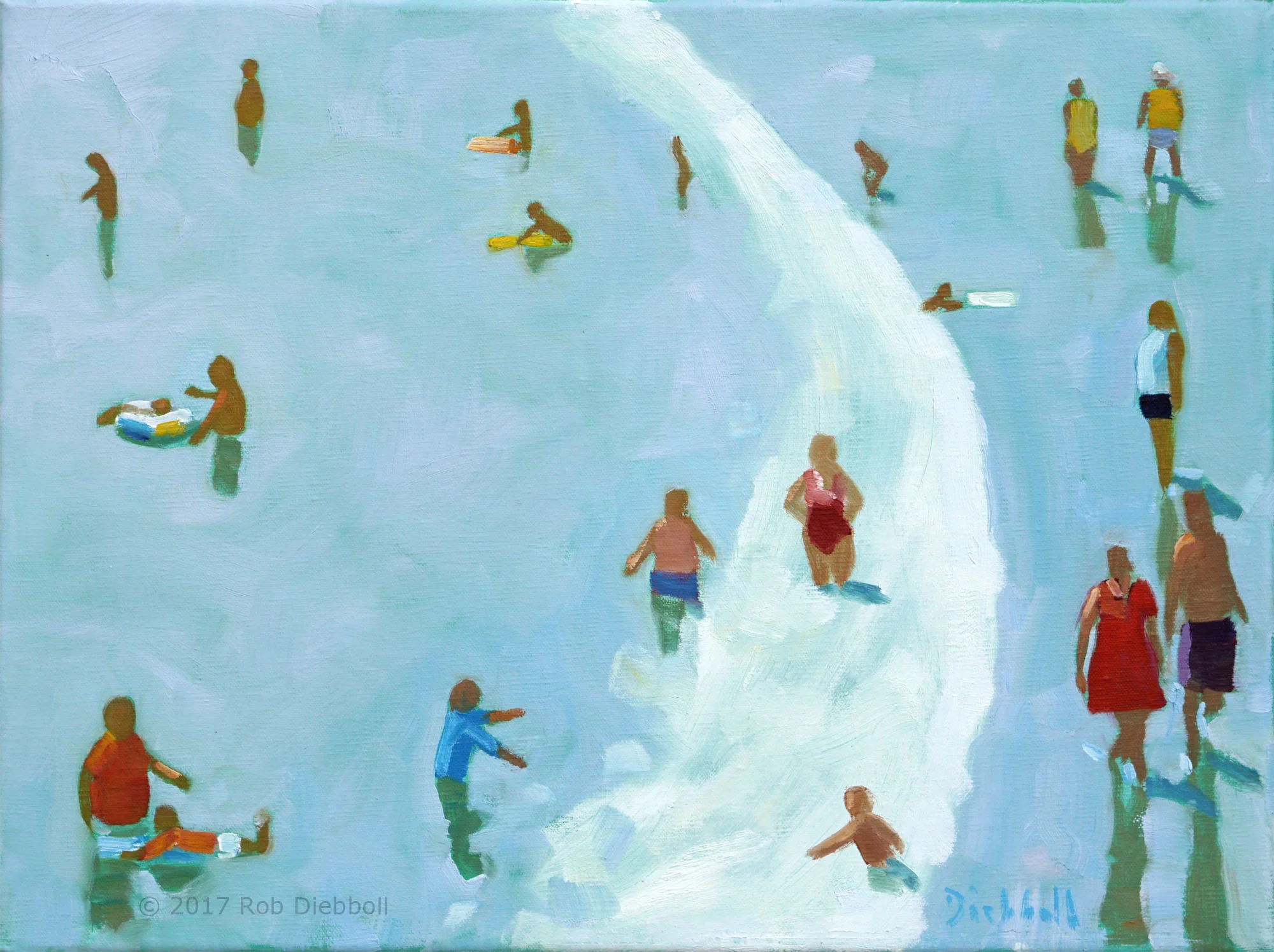 august figures ・ 12 x 16