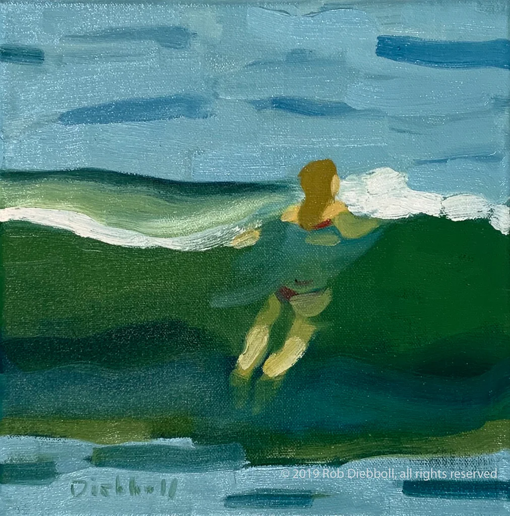 wave girl ・ 8 x 8